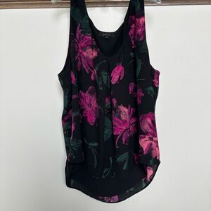 RW&CO. Pink Fitted Sleeveless Tank Top, Size S